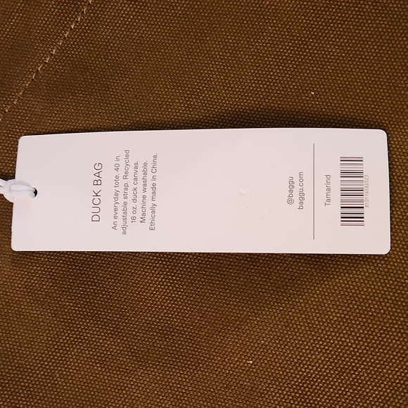 BAGGU Olive Green Tote Bag - Picture 2 of 10